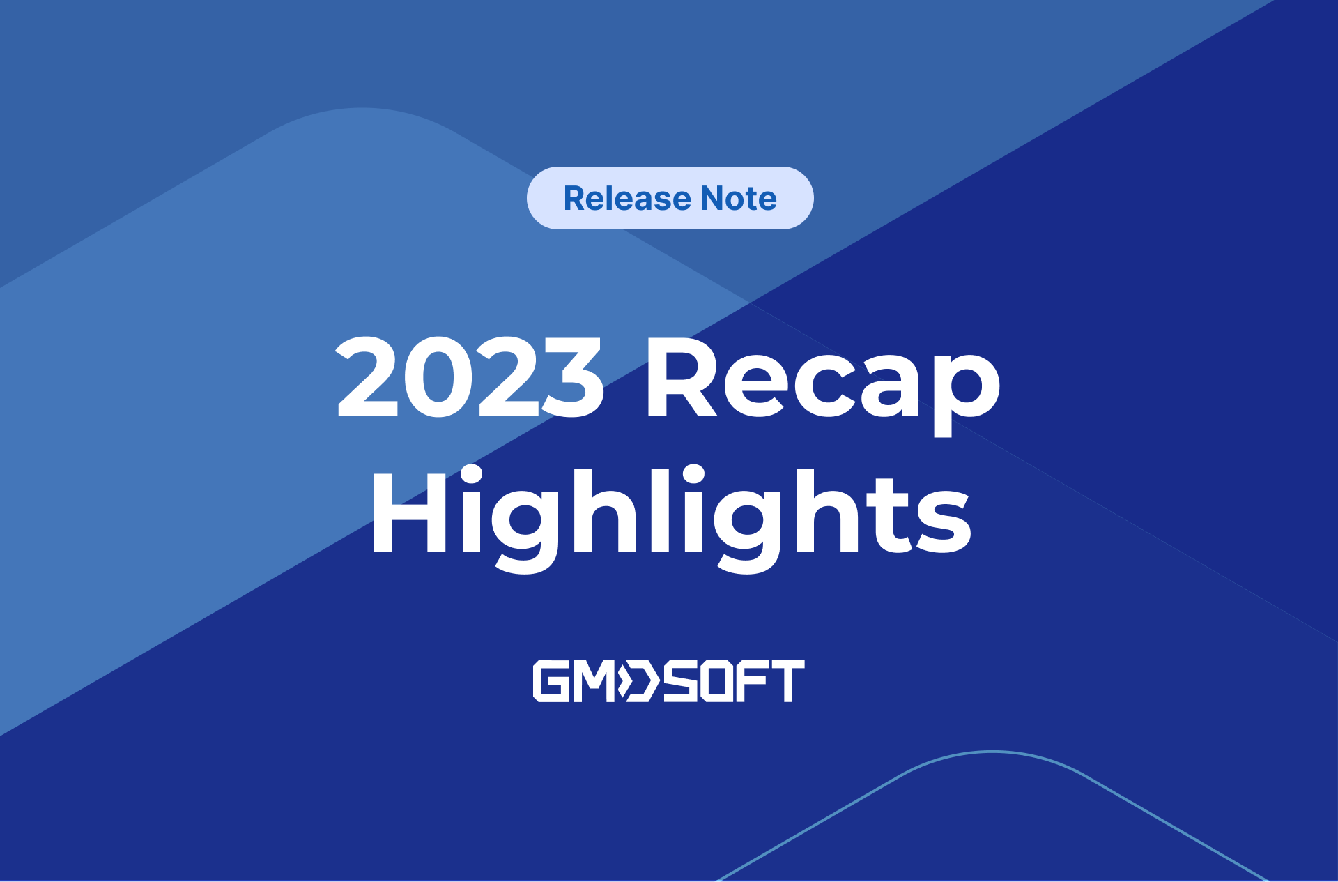 MD-Series Release Note for 2023 recap - GMDSOFT